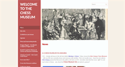 Desktop Screenshot of chess-museum.com