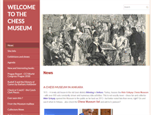 Tablet Screenshot of chess-museum.com
